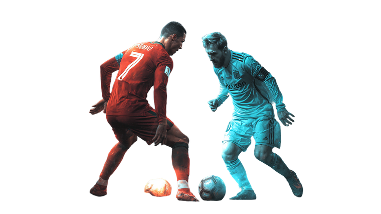 Futuristic Football Duel Vinyl Car Decal Sticker – Waterproof & UV-Resistant 5.4