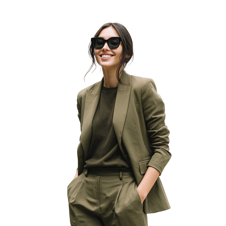 Confident Woman V14 Vinyl Car Decal Sticker – Waterproof & UV-Resistant 3.4133333333333336"