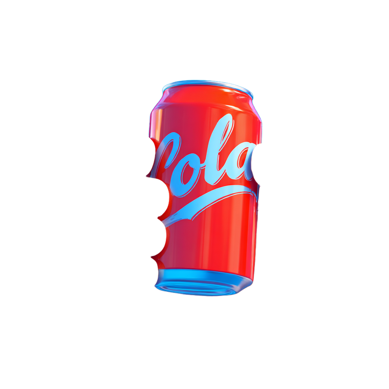 Stylized Hand Holding Cola Vinyl Car Decal Sticker – Waterproof & UV-Resistant 3.4133333333333336"