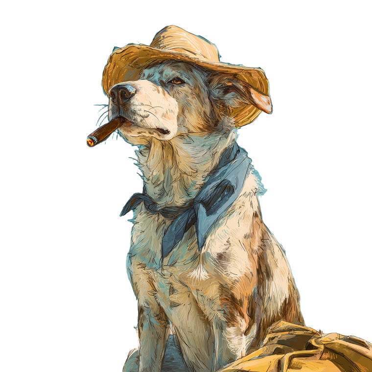 Dog At Beach Vinyl Car Decal Sticker – Waterproof & UV-Resistant 3.4133333333333336"