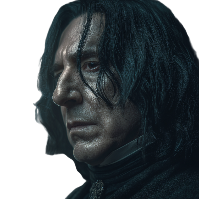 Severus Snape V3 Vinyl Car Decal Sticker – Waterproof & UV-Resistant 3.4133333333333336"