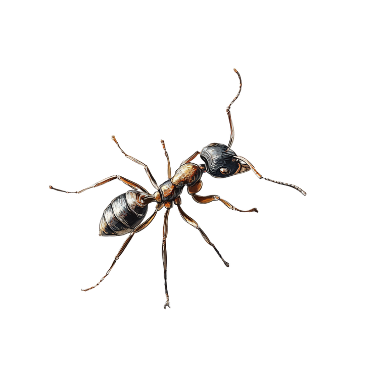 Ant Shadow Anime Vinyl Car Decal Sticker – Waterproof & UV-Resistant 3.4133333333333336"