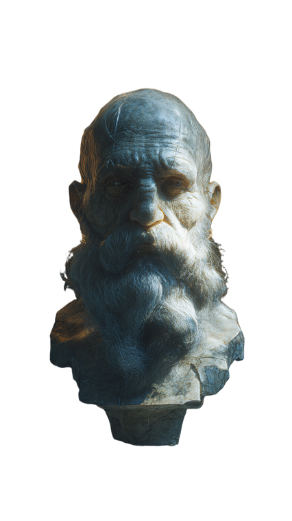 Mimir'S Wise Head Vinyl Car Decal Sticker – Waterproof & UV-Resistant 4.8533333333333335"