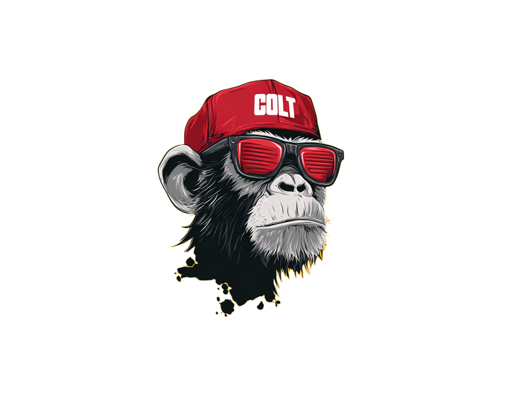Colt Monkey Logo Vinyl Car Decal Sticker – Waterproof & UV-Resistant 6.1866666666666665" Colt Monkey Logo Vinyl Car Decal Sticker – Waterproof & UV-Resistant 6.1866666666666665"