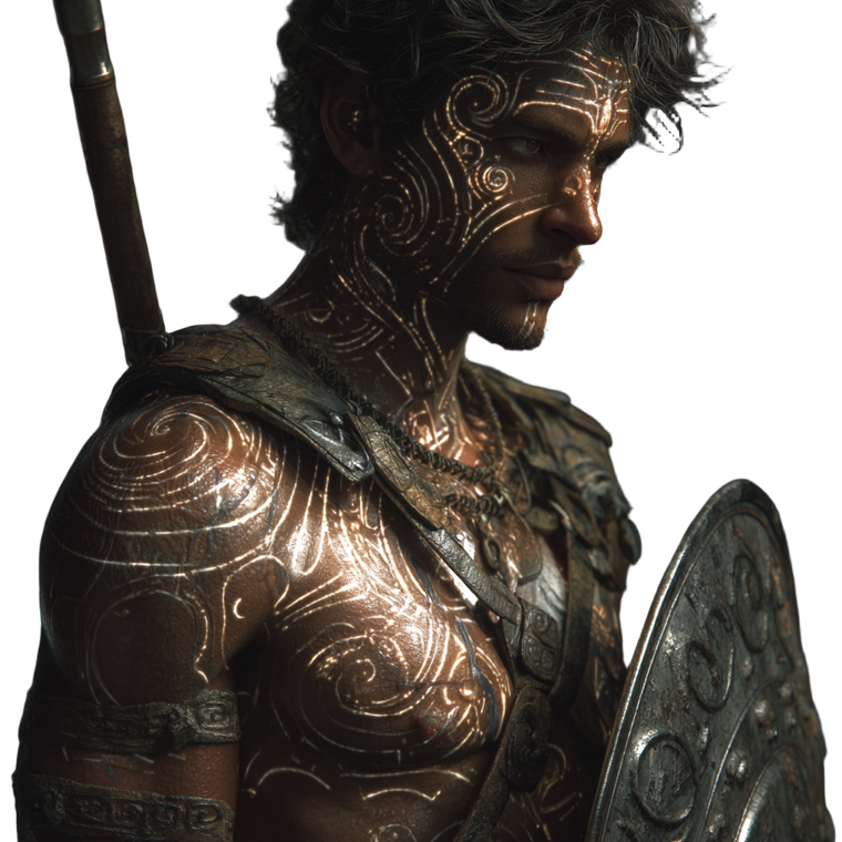 Divine Warrior V15 Vinyl Car Decal Sticker – Waterproof & UV-Resistant 3.4133333333333336"