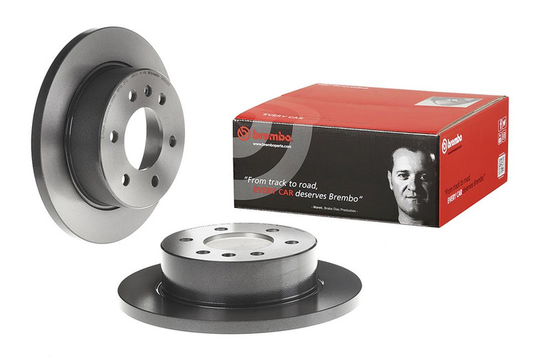 Brembo Brake Rotor | High Carbon Cast Iron | 298mm Diameter | 2007-2018 Dodge Mercedes-Benz Sprinter 2500