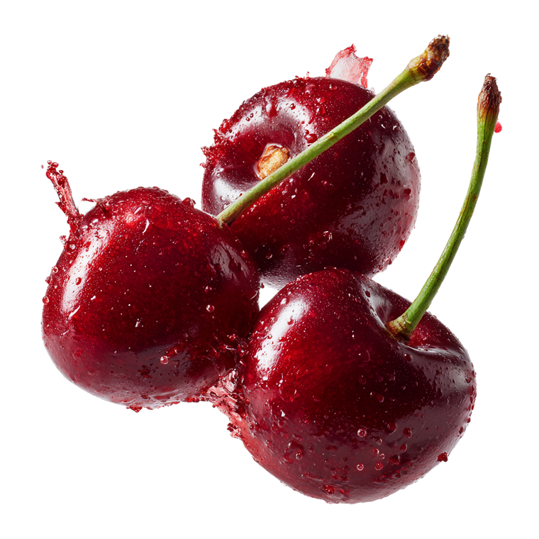 Appetizing Cherry Vinyl Car Decal Sticker – Waterproof & UV-Resistant 6.826666666666667"