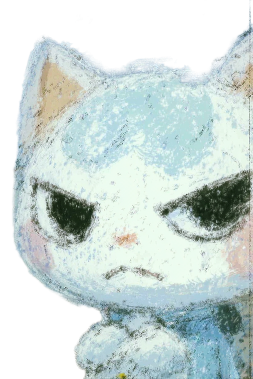 Cat Villager Vinyl Car Decal Sticker – Waterproof & UV-Resistant 8.96"