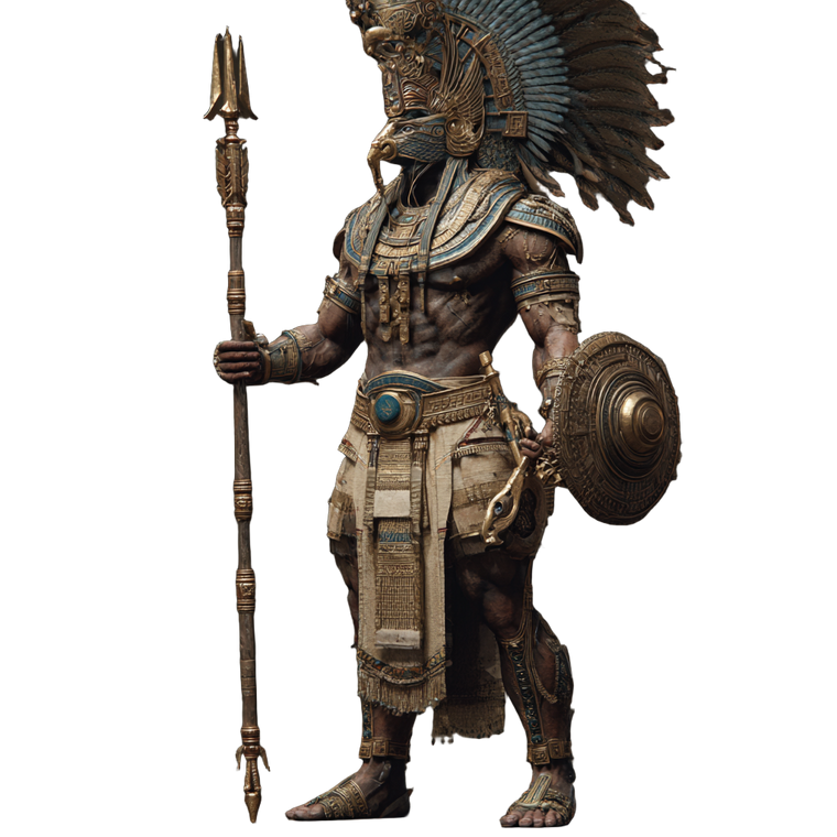 Enki Warrior God Vinyl Car Decal Sticker – Waterproof & UV-Resistant 6.826666666666667"