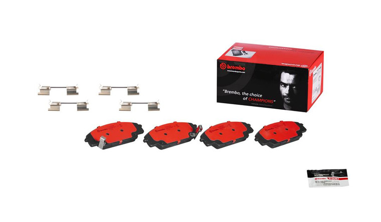 Brembo Ceramic Brake Pads Set Of 4 | Fits Acura RSX Honda Civic S2000 | NAO D829-7702