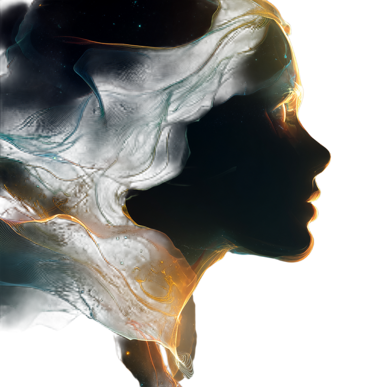 Cosmic Silhouette V2 Vinyl Car Decal Sticker – Waterproof & UV-Resistant 3.4133333333333336"