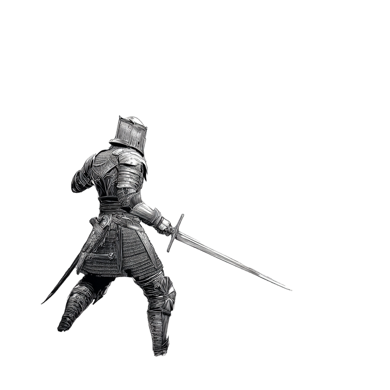 Medieval Knight Vs Dragon V2 Vinyl Car Decal Sticker – Waterproof & UV-Resistant 6.826666666666667"