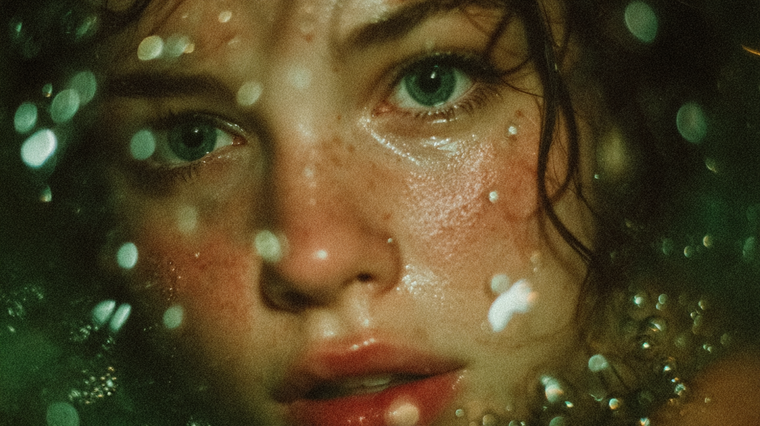 Mysterious Aquatic Girl Vinyl Car Decal Sticker – Waterproof & UV-Resistant 5.4