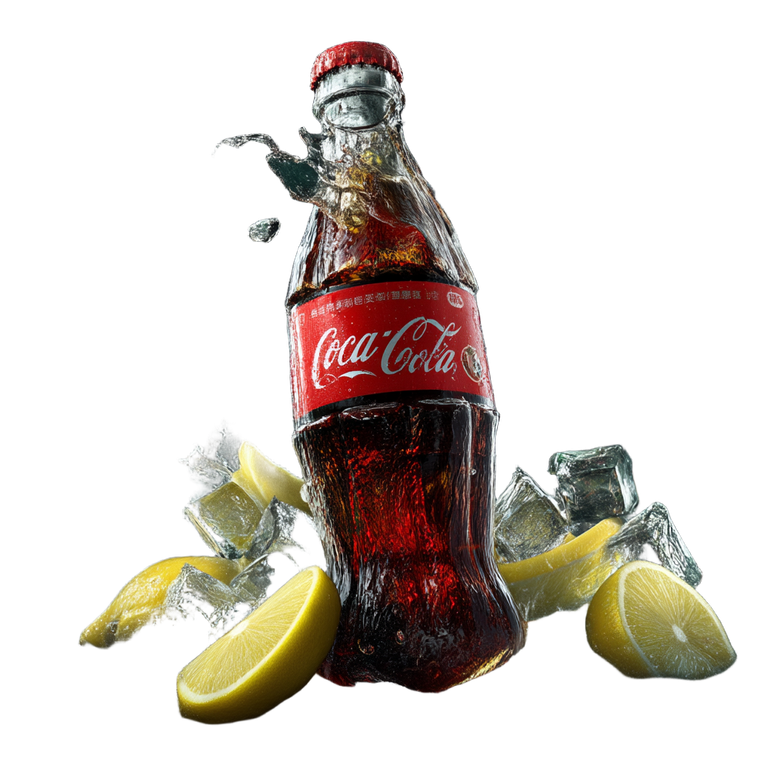Refreshing Coca-Cola Bottle V10 Vinyl Car Decal Sticker – Waterproof & UV-Resistant 3.4133333333333336"