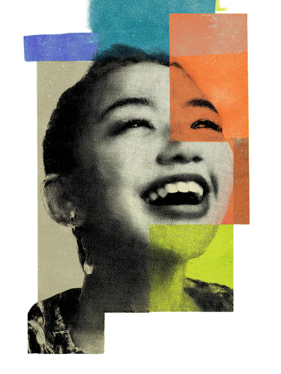 Retro Portrait Woman V2 Vinyl Car Decal Sticker – Waterproof & UV-Resistant 8.213333333333333"