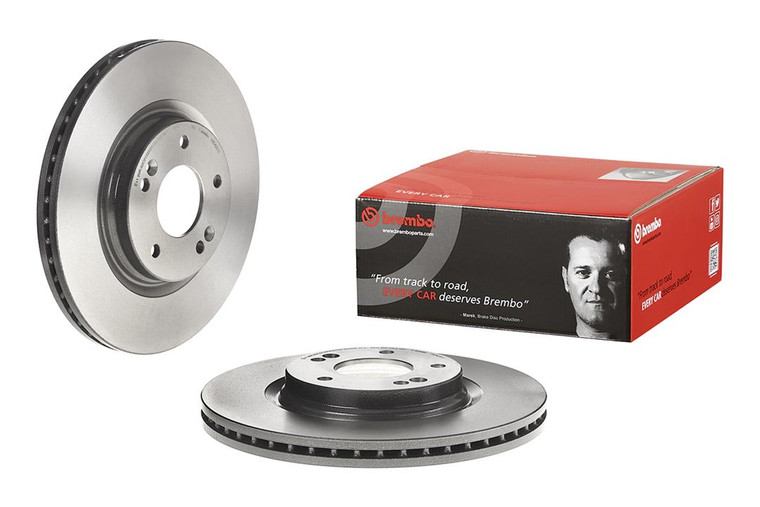 Brembo Vented Brake Rotor | High Carbon Cast Iron | 305mm Diameter | 46.8mm Height | 25mm Thickness