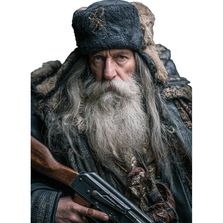 Russian Gandalf Vinyl Car Decal Sticker – Waterproof & UV-Resistant 6.826666666666667"