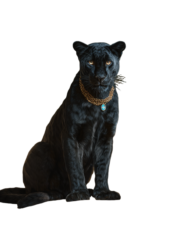 Black Panther V18 Vinyl Car Decal Sticker – Waterproof & UV-Resistant 8.213333333333333"