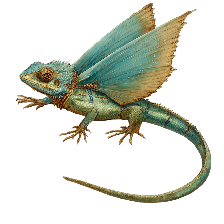Motley Bahor Lizard Vinyl Car Decal Sticker – Waterproof & UV-Resistant 3.4133333333333336"