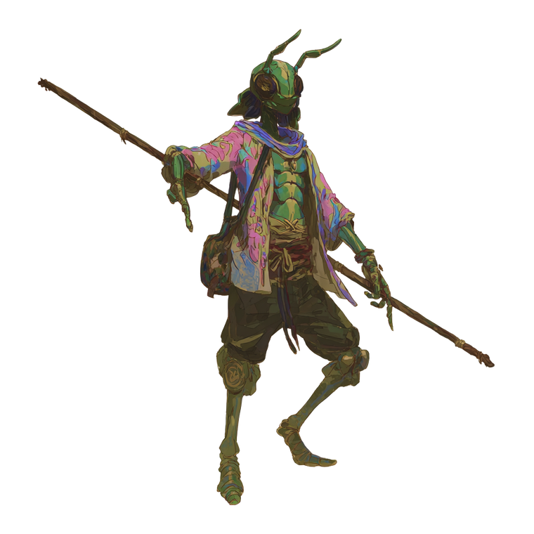 Insectoid Wizard Vinyl Car Decal Sticker – Waterproof & UV-Resistant 6.826666666666667"