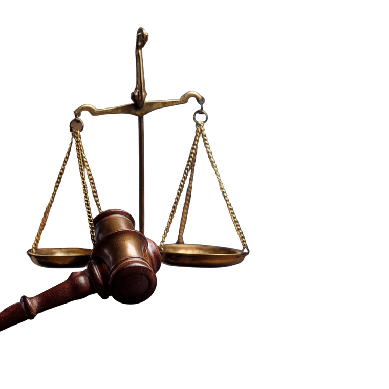 Scales And Gavel V2 Vinyl Car Decal Sticker – Waterproof & UV-Resistant 3.4133333333333336"