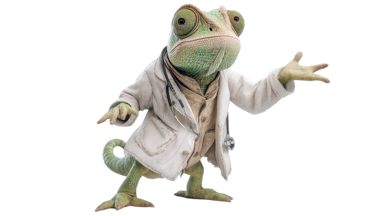 Doctor Chameleon V2 Vinyl Car Decal Sticker – Waterproof & UV-Resistant 5.4