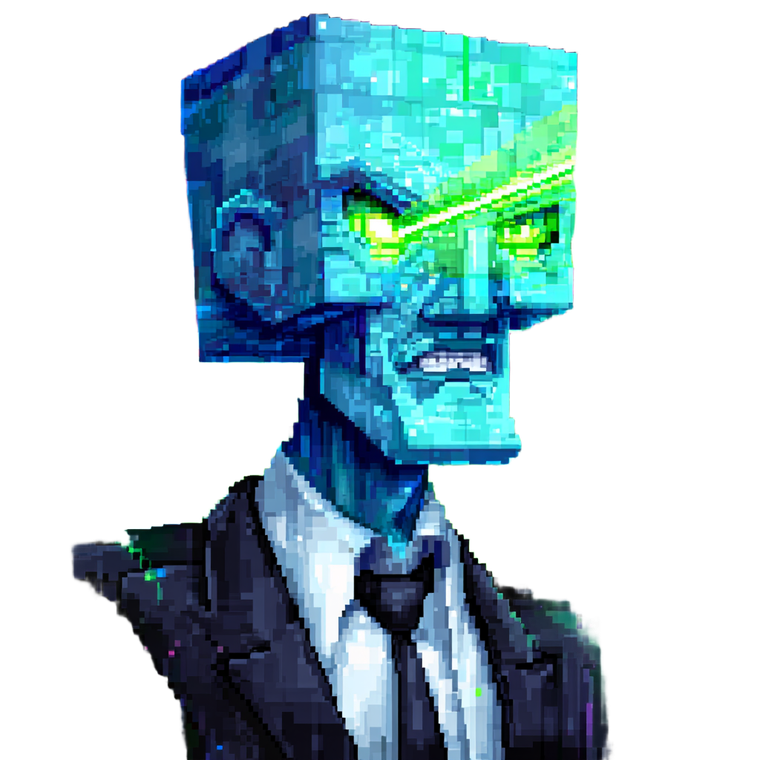 Pixel Cyberpunk Shooter Vinyl Car Decal Sticker – Waterproof & UV-Resistant 3.4133333333333336"