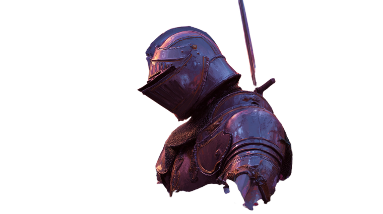 Armored Knight Field Vinyl Car Decal Sticker – Waterproof & UV-Resistant 5.4