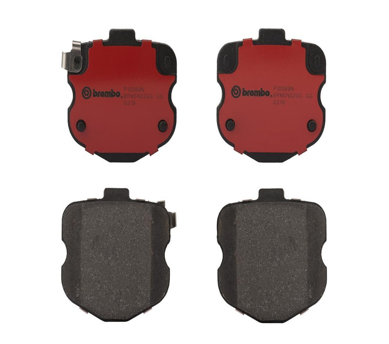 Premium Ceramic Brake Pads Set Of 4 | 2006-2013 Chevy Corvette | Low Dust, Quiet, Smooth Braking