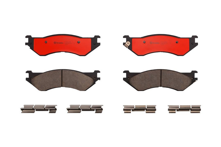 Upgrade your Dodge Ram's Brake Performance | Brembo Ceramic Brake Pads, Set Of 4