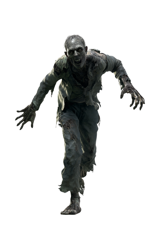 Rotting Zombie V2 Vinyl Car Decal Sticker – Waterproof & UV-Resistant 4.4