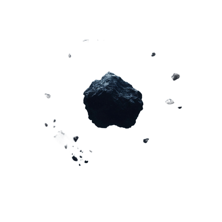 Floating Meteorite Vinyl Car Decal Sticker – Waterproof & UV-Resistant 6.826666666666667"
