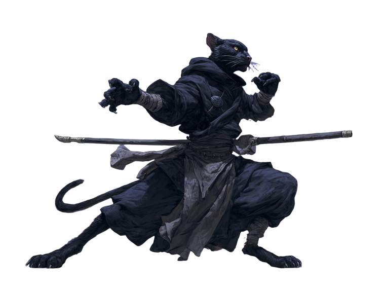 Tabaxi Monk V11 Vinyl Car Decal Sticker – Waterproof & UV-Resistant 6.1866666666666665"