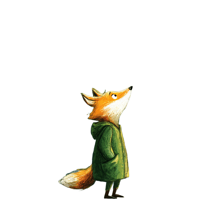 Magical Forest Fox Vinyl Car Decal Sticker – Waterproof & UV-Resistant 3.4133333333333336"
