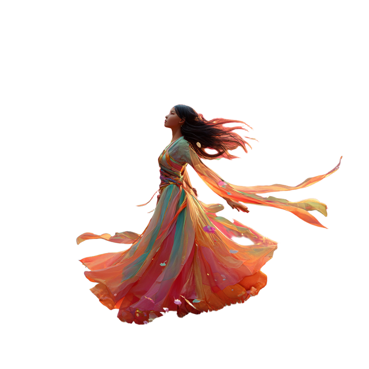 Dancing In Dawn V2 Vinyl Car Decal Sticker – Waterproof & UV-Resistant 6.826666666666667"