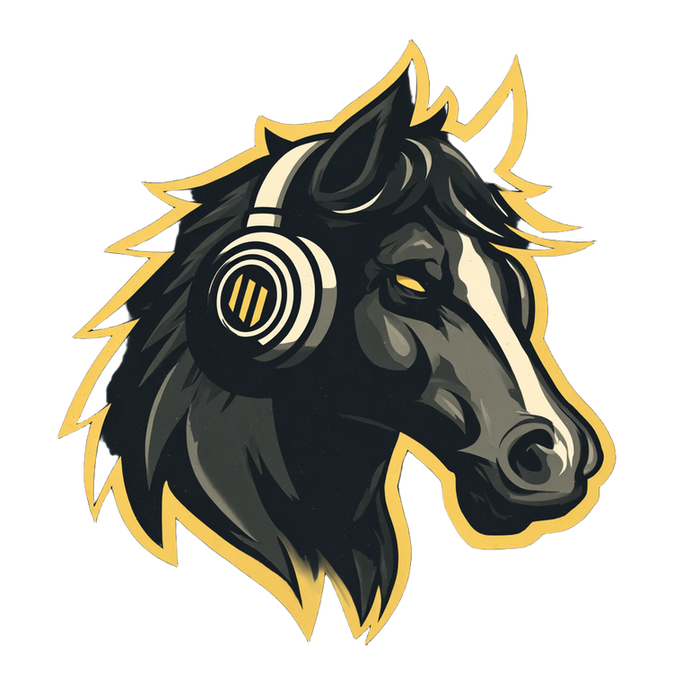 Urban Horse Logo Vinyl Car Decal Sticker – Waterproof & UV-Resistant 6.826666666666667"
