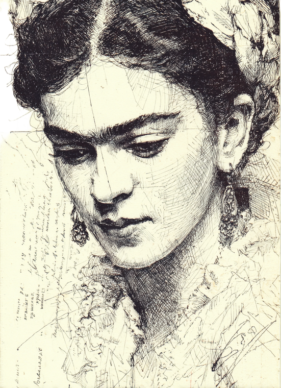 Frida Vinyl Car Decal Sticker – Waterproof & UV-Resistant 8.533333333333333"