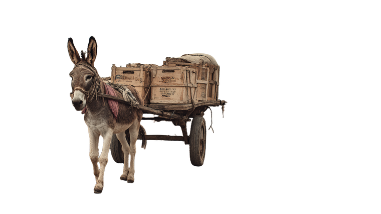 Donkey'S Burden Vinyl Car Decal Sticker – Waterproof & UV-Resistant 2.72"