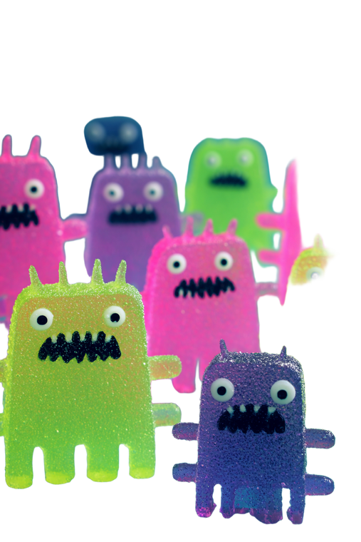 Gummy Monsters Vinyl Car Decal Sticker – Waterproof & UV-Resistant 8.96"