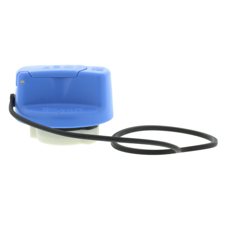 High-Quality Blue Diesel Emissions Fluid Filler Cap | For Freightliner Models | Plastic with Tether