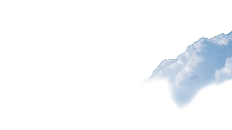 Airplane Among Clouds Vinyl Car Decal Sticker – Waterproof & UV-Resistant 2.72"