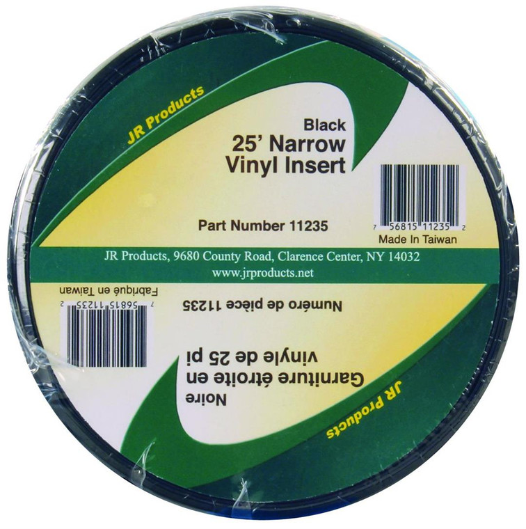 Upgrade Your RV Trim! Premium 3/4 Inch Black Vinyl Insert, 25ft | Protect RV from Water Damage