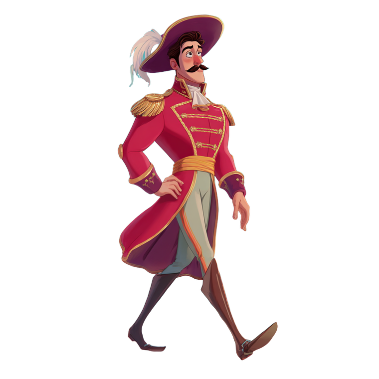 Scarlet Sails Captain Vinyl Car Decal Sticker – Waterproof & UV-Resistant 3.4133333333333336"