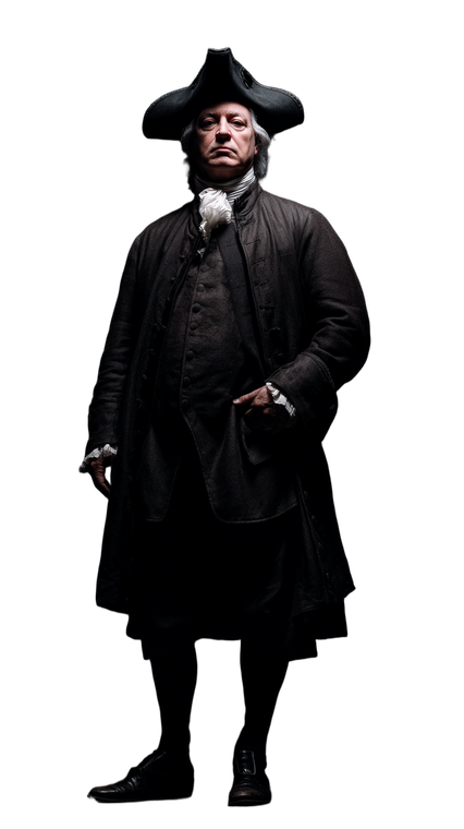Paul Revere Portrait V2 Vinyl Car Decal Sticker – Waterproof & UV-Resistant 9.706666666666667"