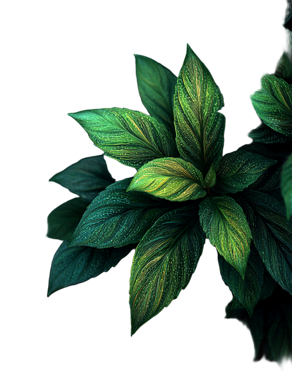 Green Leaves Wallpaper Vinyl Car Decal Sticker – Waterproof & UV-Resistant 8.213333333333333"