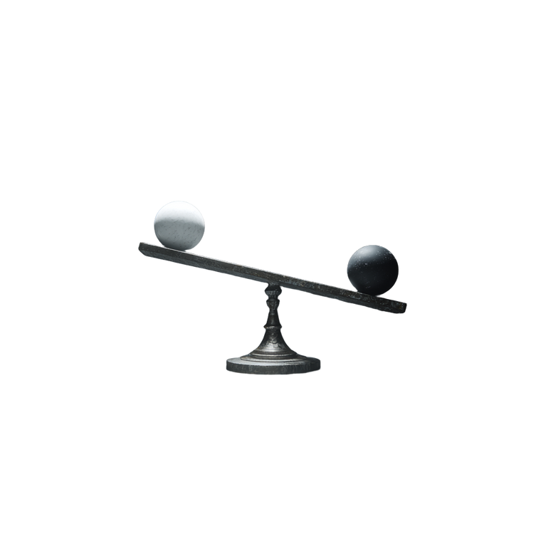 Balanced Scale Vinyl Car Decal Sticker – Waterproof & UV-Resistant 6.826666666666667"