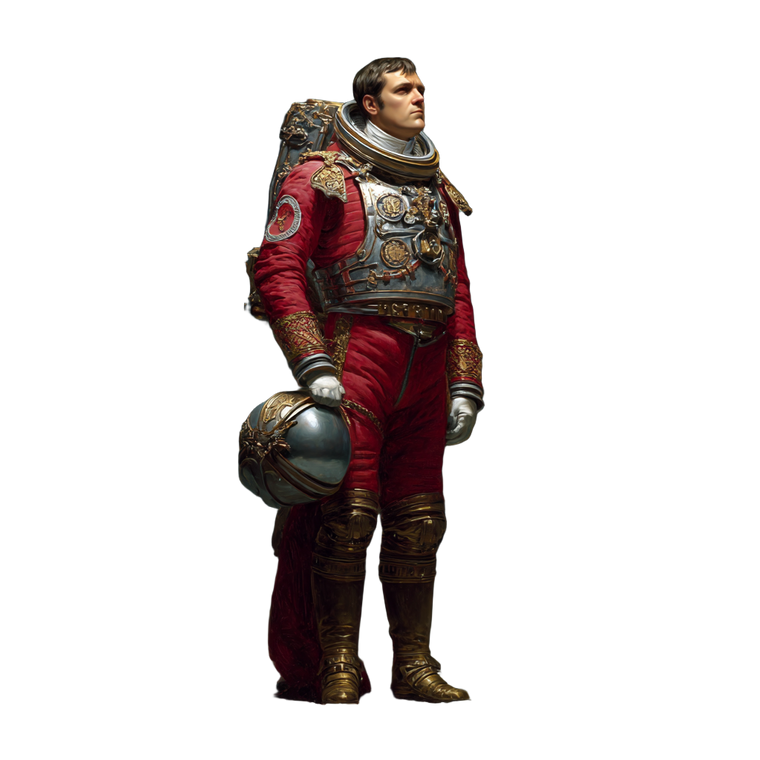 Napoleon On Moon Vinyl Car Decal Sticker – Waterproof & UV-Resistant 6.826666666666667"