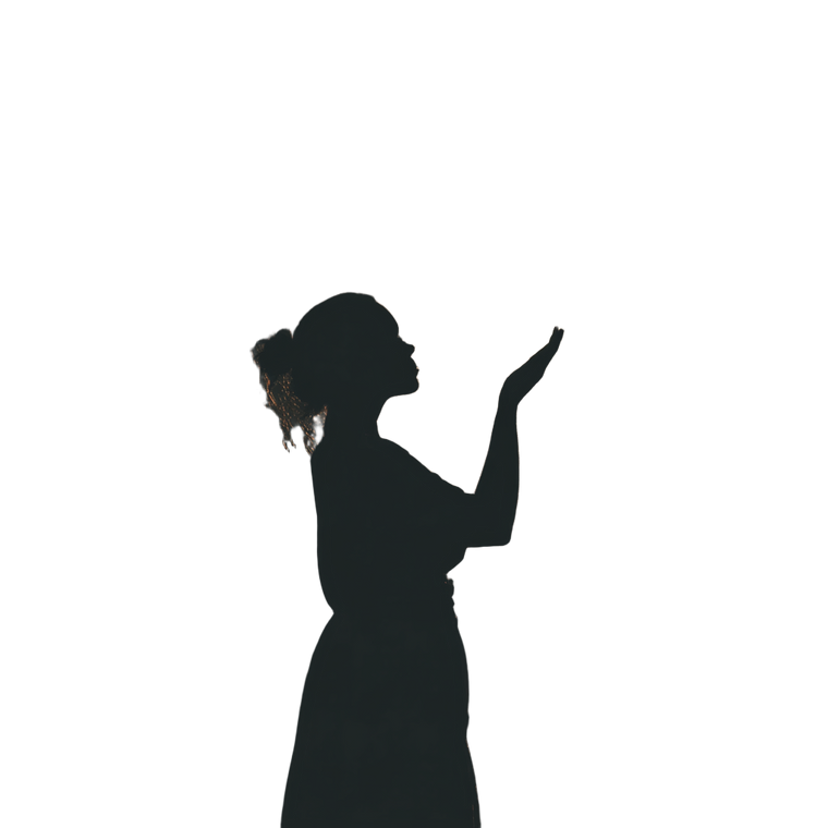 Woman Holding Moon Vinyl Car Decal Sticker – Waterproof & UV-Resistant 3.4133333333333336"