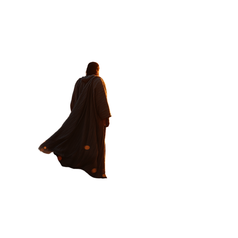 Jesus At Sunset V3 Vinyl Car Decal Sticker – Waterproof & UV-Resistant 3.4133333333333336"