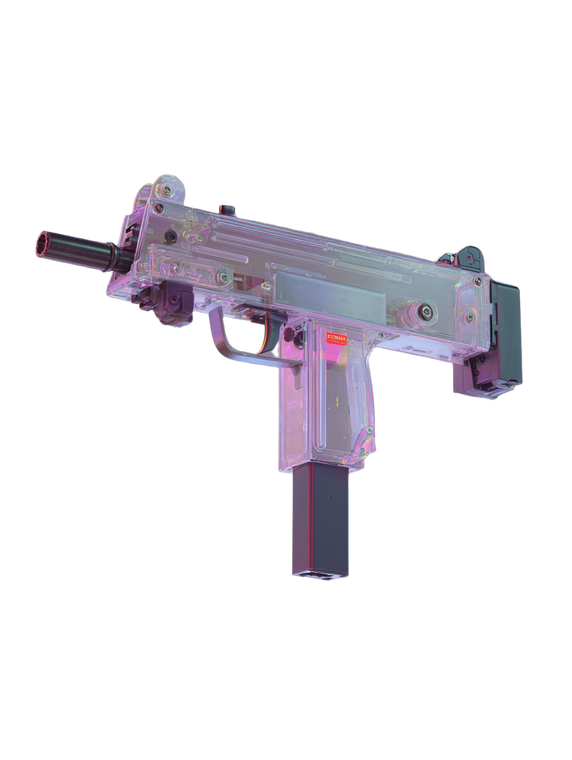 Translucent Uzi Labubu Vinyl Car Decal Sticker – Waterproof & UV-Resistant 8.213333333333333"